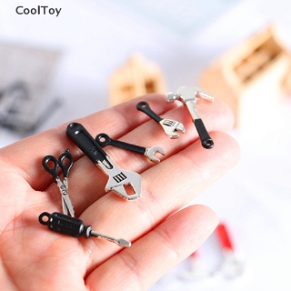 &lt; Cooltoy &gt; ชุดประแจค้อนเฟอร์นิเจอร์ ขนาดเล็ก สําหรับตกแต่งบ้านตุ๊กตา 6 ชิ้น