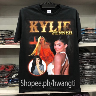 ผ้าฝ้ายแท้star tshirtเสื้อยืด KYLIE JENNER DTG ( B-026 )all sizes-5xl