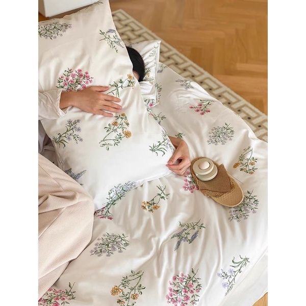 ผ้าปูที่นอน-ลาย-ดอกไม้วินเทจ