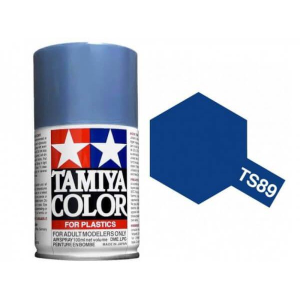 ภาพหน้าปกสินค้าTAMIYA 85089 TS-89 PEARL BLUE สีสเปรย์ทามิย่า พ่นงานโมเดล