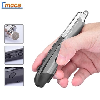 New 4th Generation Wireless Mouse Pen Handwriting Laser Pen Mouse Personality 2.4G mouse For laptop PC Type-c Android