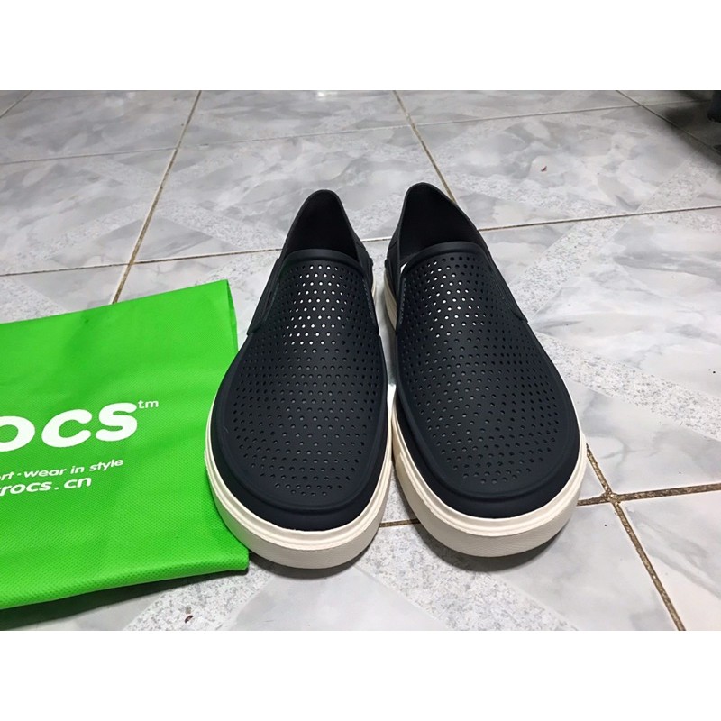 ขาย Crocs Citilane Roka Navy Blue Sneakers แท้ 100% | Shopee Thailand