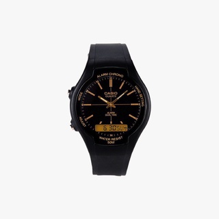 ภาพหน้าปกสินค้า[ประกันร้าน] CASIO นาฬิกาข้อมือ รุ่น AW-90H-9EVDF-S Standard Combination Black ซึ่งคุณอาจชอบสินค้านี้