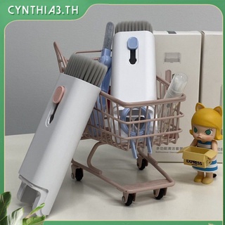 7-In-1คีย์บอร์ดชุดทำความสะอาด Multifunctional Dust Corner Gap Dust Remover แปรงทำความสะอาดเครื่องมือ Cyn