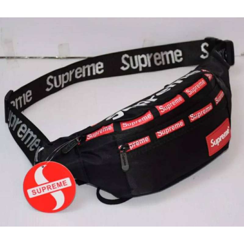 กระเป๋าสะพายข้างและคาดเอว-supreme-us008ซิบกันน้ำ