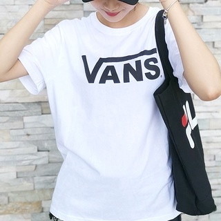 ผ้าฝ้าย 100%Vans/van Swans เสื้อยืดลําลอง แขนสั้น เหมาะกับการเล่นกีฬา แฟชั่นฤดูร้อน สําหรับผู้ชายS-3XL