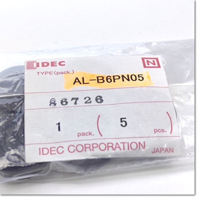 al-b6pn05-รูติดตั้งโฮลปลั๊ก-สเปค-5pcs-1pack-idec