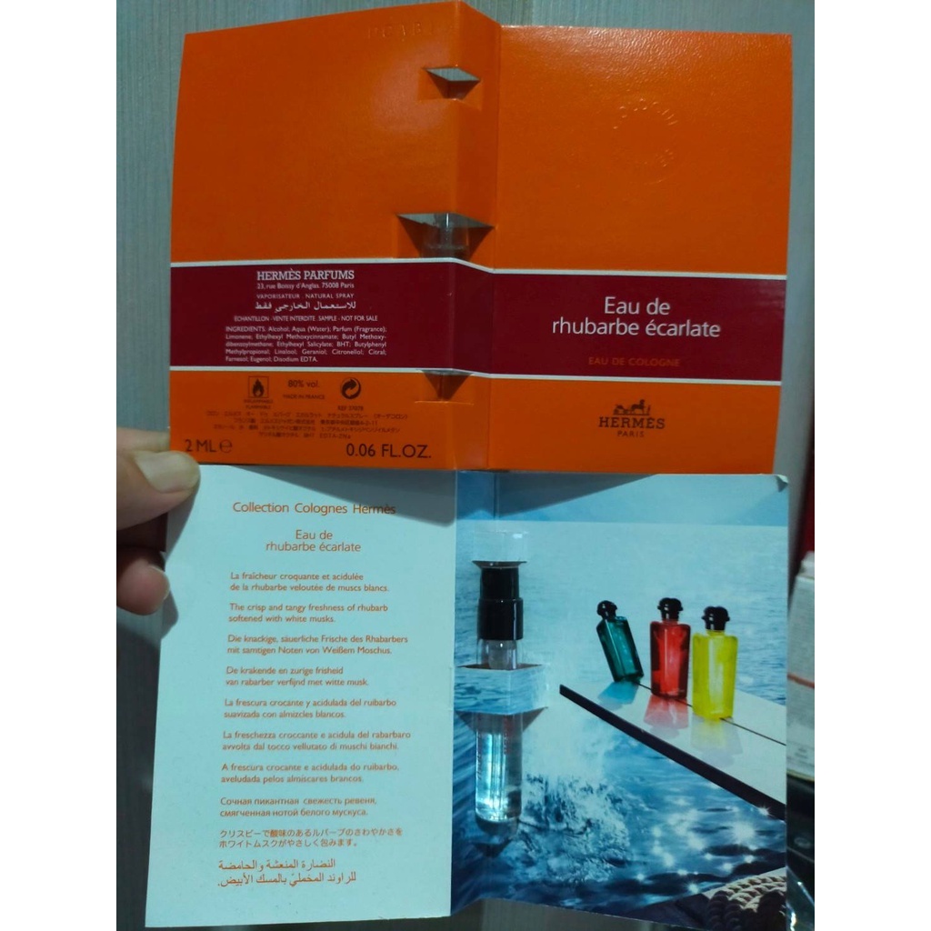 Hermes rabarber parfum sales