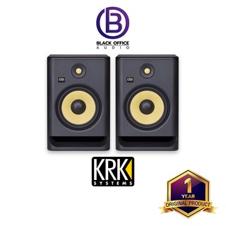 KRK ROKIT 8 G4 ลำโพงทำเพลง / ลำโพงมอนิเตอร์ / มิกซ์เพลง / Monitor Speaker (BlackOfficeAudio)