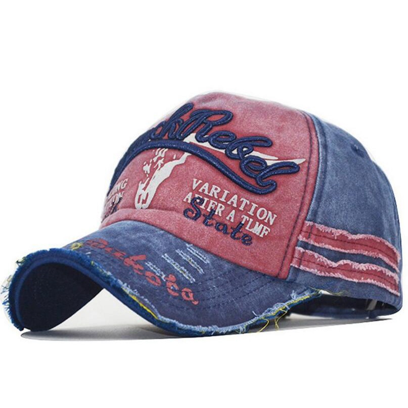 วินเทจล้างผ้าฝ้ายหมวกเบสบอลสำหรับผู้ชายผู้หญิงกีฬากลางแจ้งแฟชั่นอาทิตย์-t-rucker-พ่อหมวกสีดำ