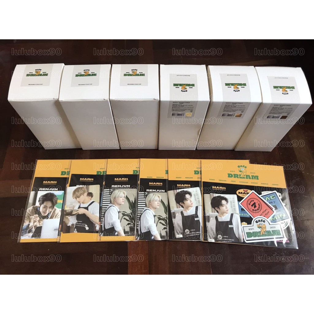 NCT DREAM Café 7dream official merchandise — Luggage sticker set