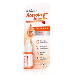 PROVAMED Acerola C Serum (15 ml) โปรวาเมด อะเซโรลา ซี เซรั่ม
