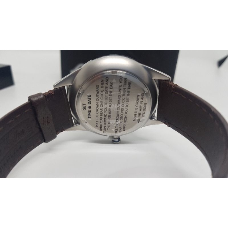 ของแท้-นาฬิกา-quiksilver-bienville-leather-analogue-watch