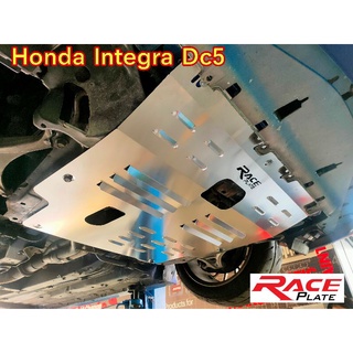 แผ่นปิดใต้ท้อง แผ่นปิดใต้ห้องเครื่องอลูมิเนียม Raceplate Undertray​สำหรับ Honda​ Integra Dc5