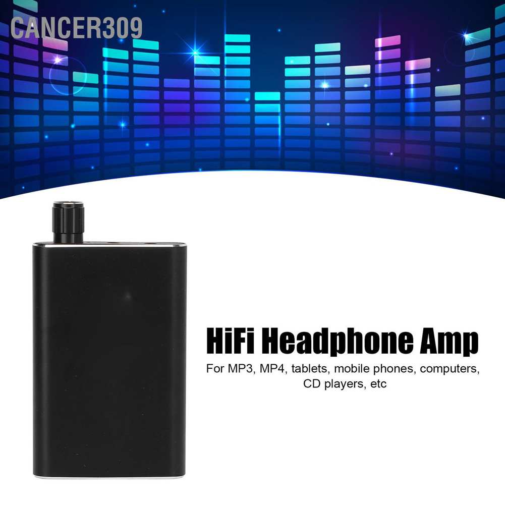 cancer309-เครื่องขยายเสียงหูฟัง-hifi-ซับวูฟเฟอร์-aux-เสียงรบกวนต่ํา-2-เวที-แบบพกพา