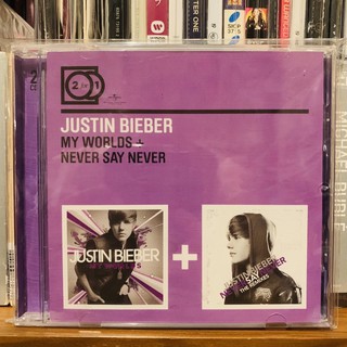 Justin Bieber 2 Cd album พร้อมส่ง
