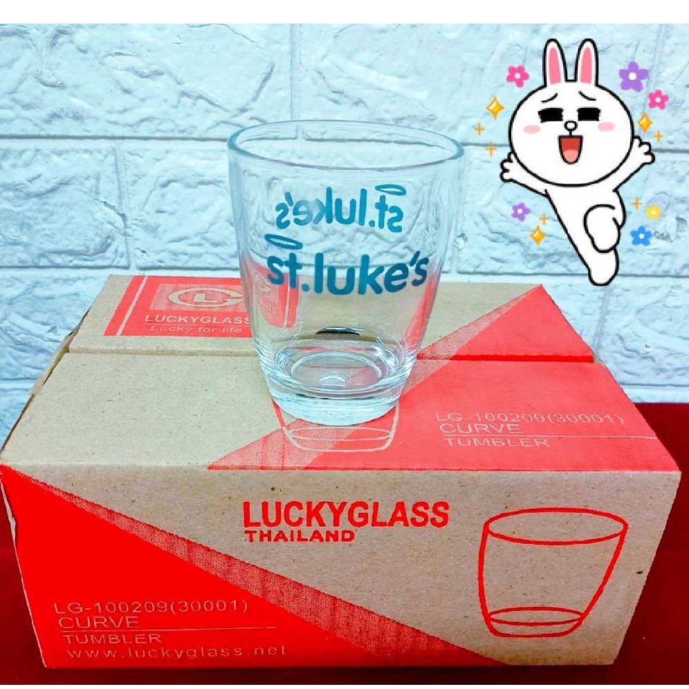 ถูกมากจ้า-lucky-แก้วใส่น้ำ-แก้วสวยๆ-รุ่น-curve-tumbler-lg-100209-ขนาด-260-ml-6-ใบ-กล่อง