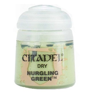 Citadel : DRY: NURGLING GREEN (12ML) สีอะคริลิคสำหรับทาโมเดล