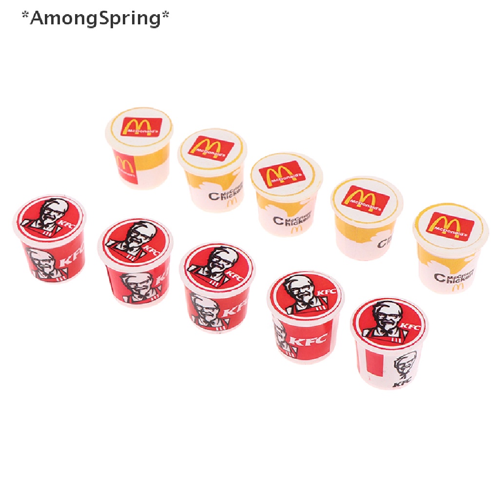 amongspring-โมเดลถังอาหารจิ๋ว-1-12-สําหรับบ้านตุ๊กตา-5-ชิ้น-ต่อชุด