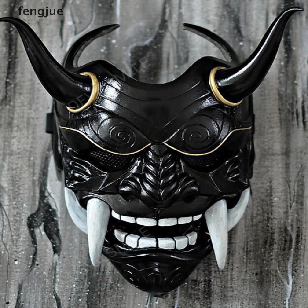 fengjue-japanese-ghost-hannya-halloween-masquerade-mask-prajna-half-face-masks-samurai-fj
