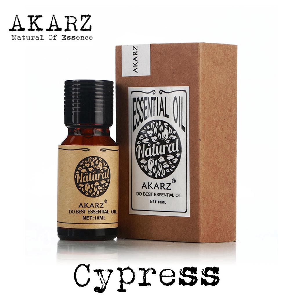 Cypress Essential Oil AKARZ ไม้สนสีดาร์ น้ำมันหอมระเหย นักบุญ การดูแลผิว การดูแลร่างกาย นวดฮ่องกง
