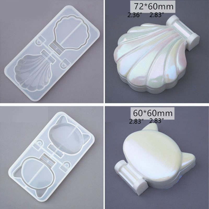 boom-folding-mirror-resin-casting-mold-shell-cat-round-makeup-mirror-silicone-molds