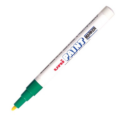 ปากกาเพ้นท์-uni-paint-px-21-0-8-1-2-มม-เขียว