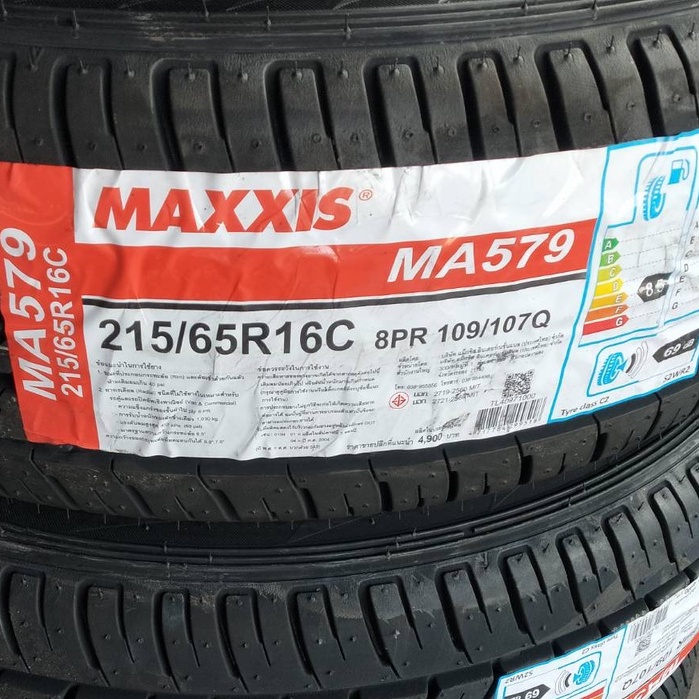 ราคาต่อเส้น-ยางใหม่ขอบ16-ยางสายบรรทุก-maxxis-ma-579-ขนาด215-65-r16c-ยางใหม่-ปลายปี21