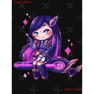 League of Legends Arcane Arcane Caitlyn Essential T-Shirt เกมจลาจล เสื้อยืดพิมพ์ลาย ผู้ชายและผู้หญิง