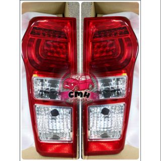 DIAMOND THL ไฟท้าย LED พร้อม ขั้ว และชุดสายไฟ ISUZU ALL NEW D-MAX 2011 2012 2013 2014 2015 2016 2017 2018 2019