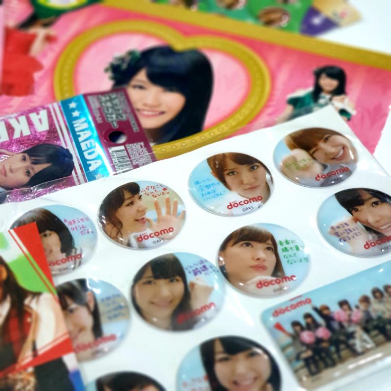 ภาพหน้าปกสินค้าNew Arrival  AKB48 Decoration Stickers Collection สติ๊กเกอร์ตกแต่งสุดน่ารักจาก เอเคบี48 จากร้าน danielxongchen บน Shopee