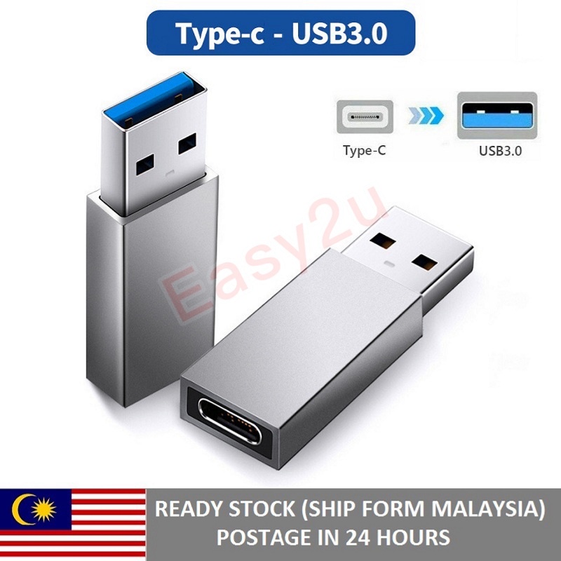 อะแดปเตอร์แปลง-type-c-ตัวผู้-เป็น-usb-3-0-ตัวเมีย-otg-ซิงค์ข้อมูล-type-c-เป็น-usb-otg