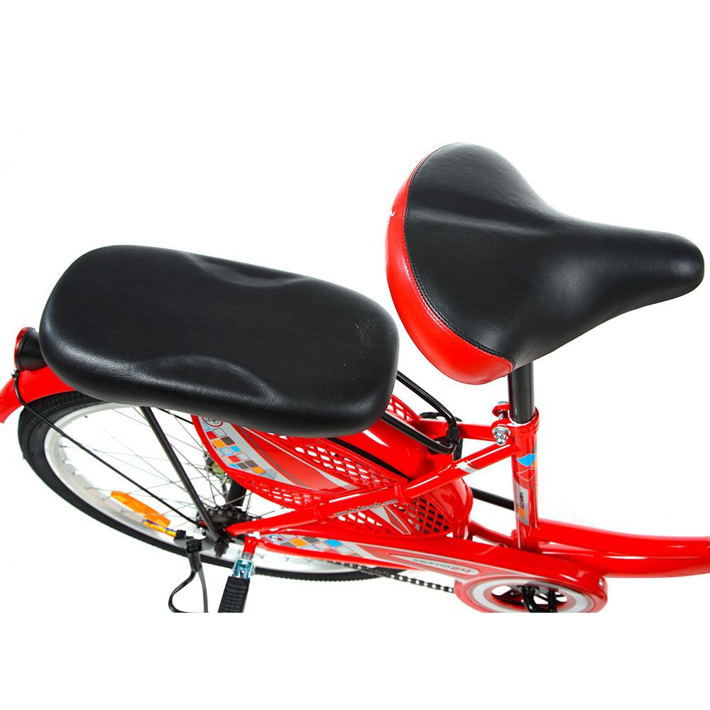 จักรยานแม่บ้าน-จักรยานแม่บ้าน-la-dawn-1-0-24-นิ้ว-สีแดง-จักรยาน-กีฬาและฟิตเนส-city-bike-la-dawn-1-0-24-red