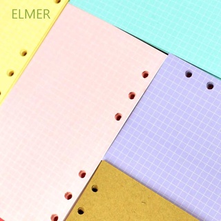 Elmer กระดาษรีฟิล Agenda Binder สีม่วง 40 แผ่นขนาด A5 A6 สําหรับวางแผนกระดาษ