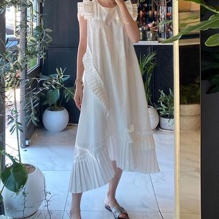 ภาพหน้าปกสินค้าพร้อมส่ง 🍑 layer white dress C1249 เดรสยาวมินิมอล เดรสเลเยอร์ ที่เกี่ยวข้อง