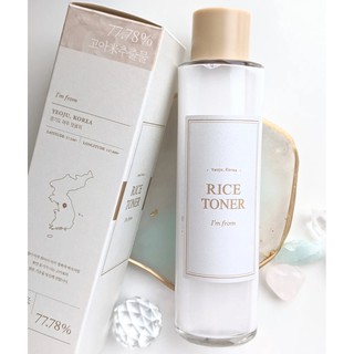 [สินค้าของแท้100%_พร้อมส่ง] Im From  Rice Toner 150ml