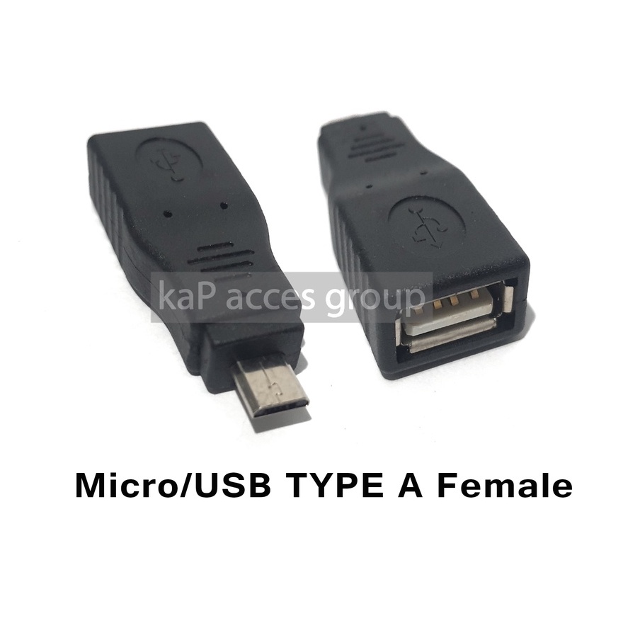 OTG หัวแปลง Micro USB to USB Female Adapter เสียบ เม้าส์ flash drive ...