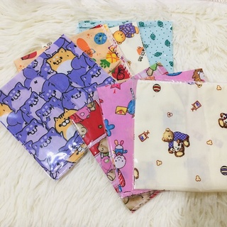 💕ผ้าเช็ดหน้าเด็ก cotton 100 ขนาด 8.5*9.5 นิ้ว