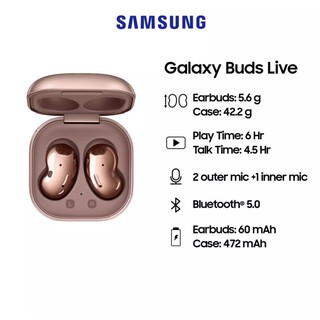 ภาพหน้าปกสินค้าSamsung Galaxy Buds Live ซึ่งคุณอาจชอบสินค้านี้