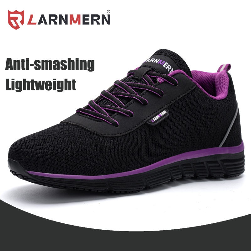 ภาพหน้าปกสินค้ารองเท้าเซฟตี้ Safety Shoes รองเท้านิรภัย หัวเหล็ก LARNMERN LM170130