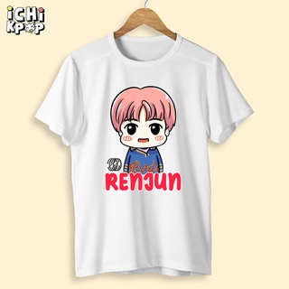 (ICHI Kpop) เสื้อยืดลําลอง แขนสั้น พิมพ์ลาย NCT RENJUN RESONANCE สําหรับผู้ชาย