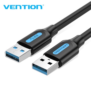 ภาพขนาดย่อของภาพหน้าปกสินค้าVention (CONB) USB 3.0 A Male to A Male Cable 2A 5Gbps Hight Speed Fast Transmission USB Extension Cable for Laptop Smar จากร้าน toara บน Shopee