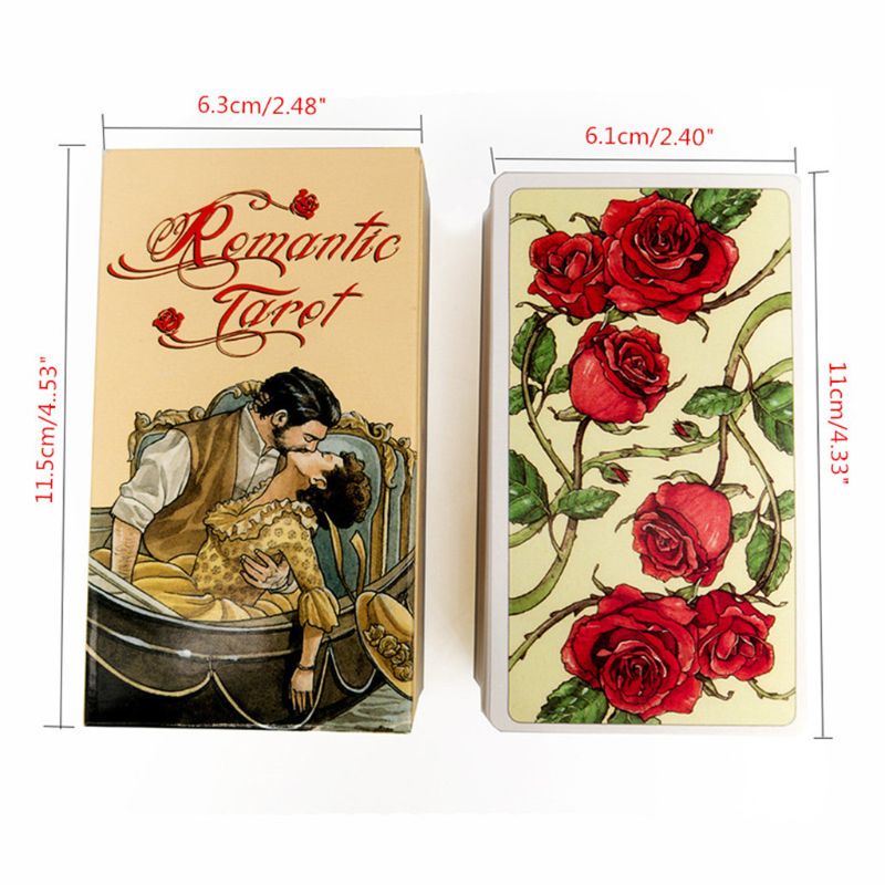 ภาพหน้าปกสินค้าFol การ์ดเกมส์ Romantic Tarot 78 Card Deck ของเล่นสําหรับงานปาร์ตี้ จากร้าน followyoua.th บน Shopee