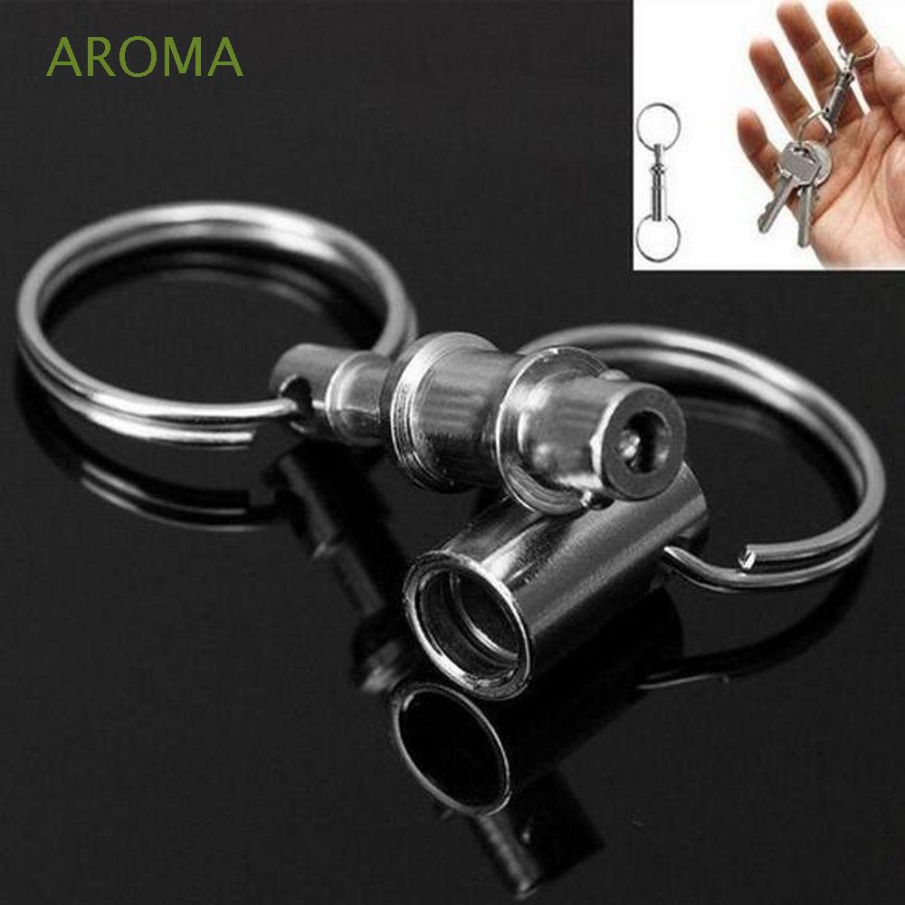 aroma-2pcs-key-rings-high-quality-key-holder-key-chain-quick-detachable-switch-key-rings-edc-key-rings-quick-release-switch-travel-kit-survival-carabiners-detachable-shackle-multicolor