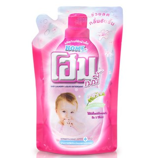 สินค้า โฮมเบบี้ น้ำยาซักผ้าเด็ก แบบถุงเติม ขนาด 600 มล. (เลือกสูตรได้)