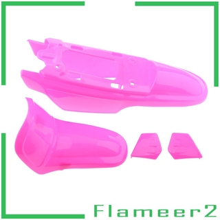 ( Flameer2 ) บังโคลนหน้าและหลังสําหรับ Yamaha Pw50 Py50 Peewee 50 Dirt Bike