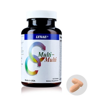 LYNAE Multi-Multi Vitamin USA ไลเน่ มัลติวิตามินรวม  100 เม็ด