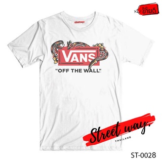 เสื้อยืดลาย แนวสตรีท รุ่น Vans [ST-0028]