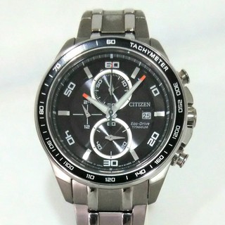 Citizen Eco-Drive Super Titanium Chronograph รุ่นCA0341-52E