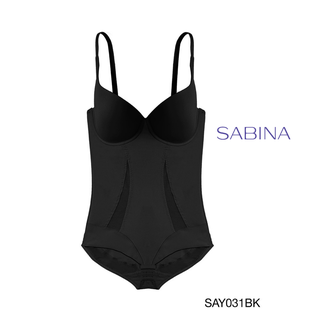 สินค้า Sabina บอดี้สูท Seamless Fit รุ่น Function Shape รหัส SAY031BK สีดำ